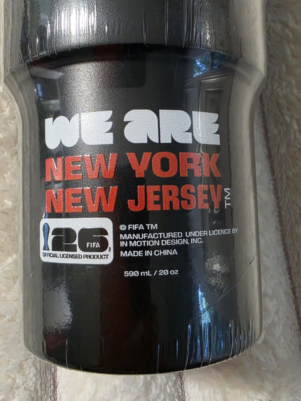 FIFA 2026 World Cup New York New Jersey Souvenir Tumbler 20 Oz. - Picture 4 of 7